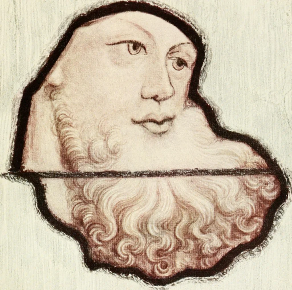An illustration from Stained glass of the middle ages in England & France, 1913, leaf 434