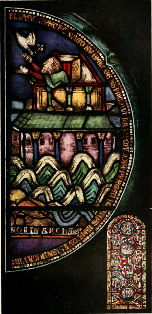 An illustration from Stained glass of the middle ages in England & France, 1913, leaf 60