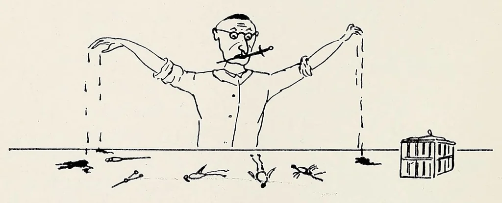 An illustration from The stamp-fiends' raid (in Philatelia's cause) a philatelic phantasy, 1903, leaf 124