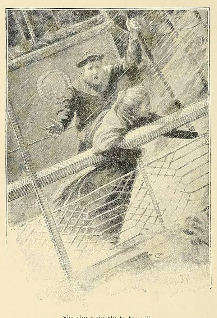 An illustration from The stamp king, 1899, leaf 46