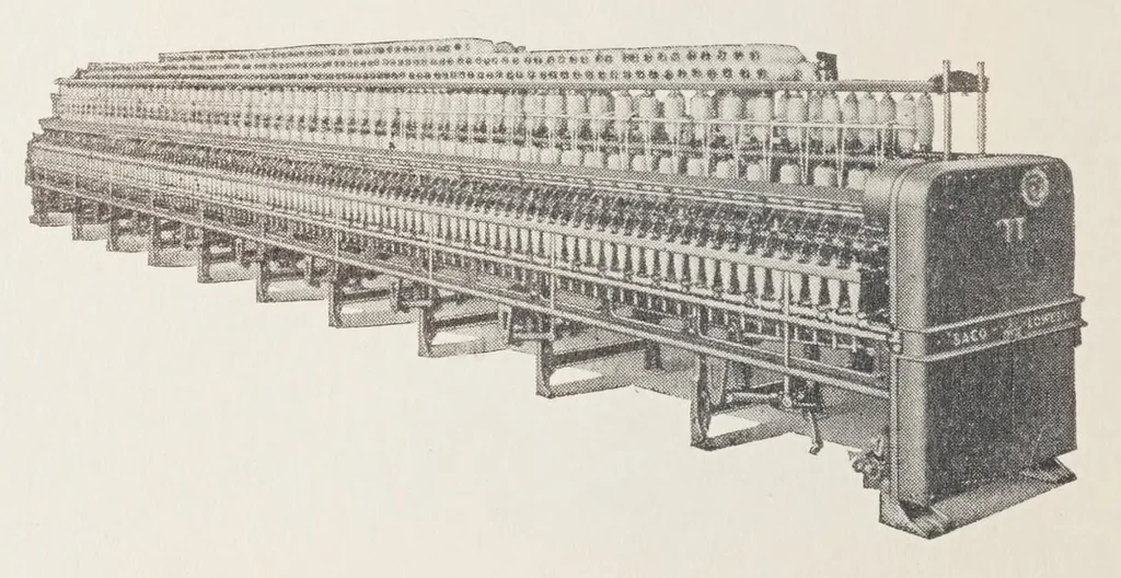 An illustration from Standard cotton cloths and their construction, 1927, leaf 114