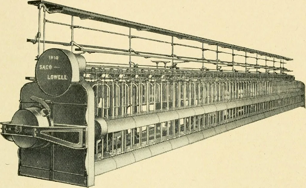 An illustration from Standard cotton mill practice and equipment, with classified buyer's index, 1918, leaf 108
