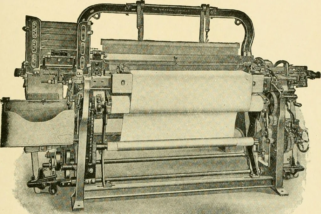 An illustration from Standard cotton mill practice and equipment, with classified buyer's index, 1918, leaf 112