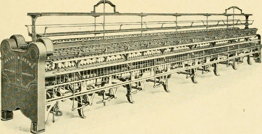 An illustration from Standard cotton mill practice and equipment, with classified buyer's index, 1918, leaf 116