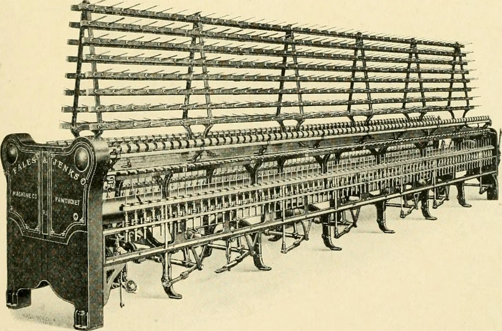 An illustration from Standard cotton mill practice and equipment, with classified buyer's index, 1918, leaf 116