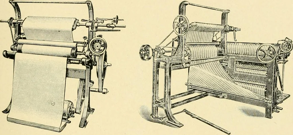 An illustration from Standard cotton mill practice and equipment, with classified buyer's index, 1918, leaf 122