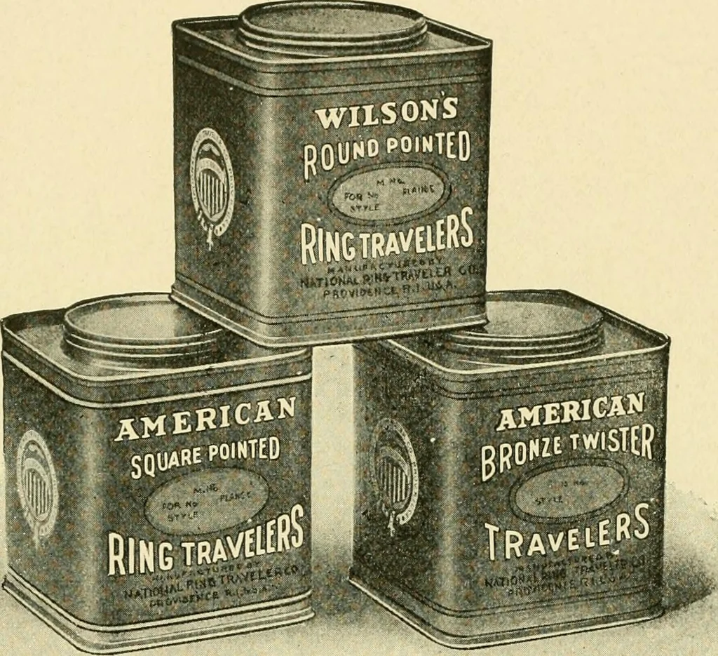 An illustration from Standard cotton mill practice and equipment, with classified buyer's index, 1918, leaf 130