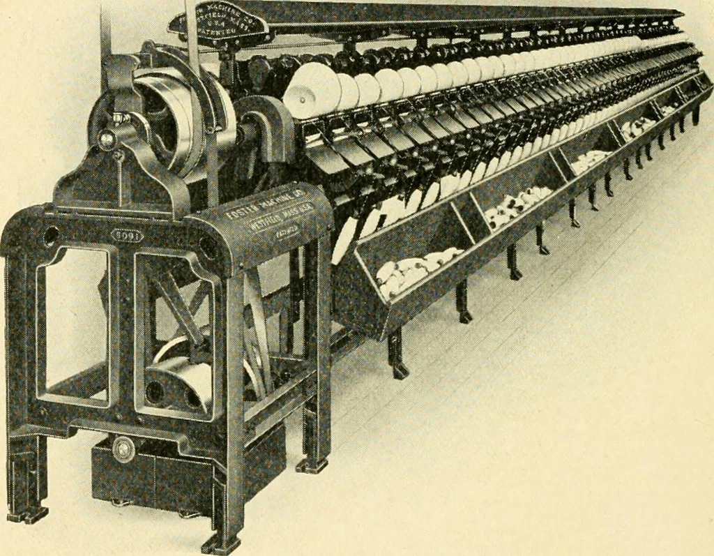 An illustration from Standard cotton mill practice and equipment, with classified buyer's index, 1918, leaf 131