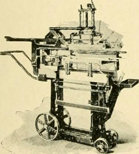 An illustration from Standard cotton mill practice and equipment, with classified buyer's index, 1918, leaf 136