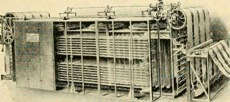 An illustration from Standard cotton mill practice and equipment, with classified buyer's index, 1918, leaf 144