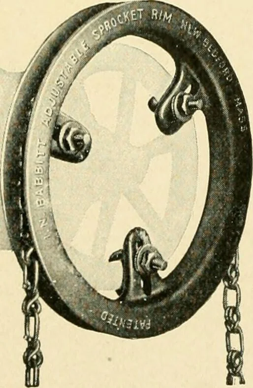 An illustration from Standard cotton mill practice and equipment, with classified buyer's index, 1918, leaf 154