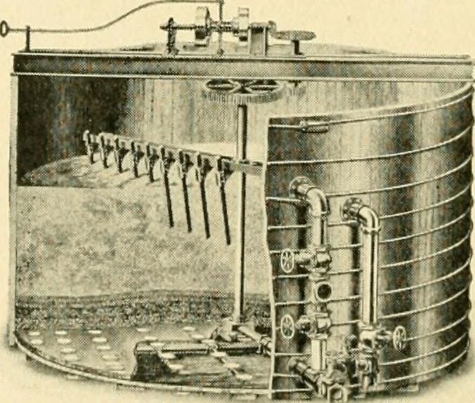 An illustration from Standard cotton mill practice and equipment, with classified buyer's index, 1918, leaf 179