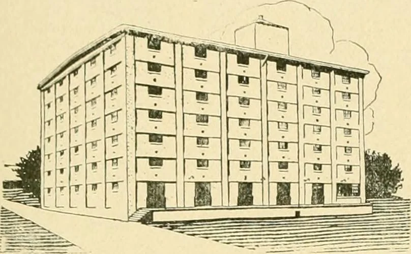 An illustration from Standard cotton mill practice and equipment, with classified buyer's index, 1918, leaf 182