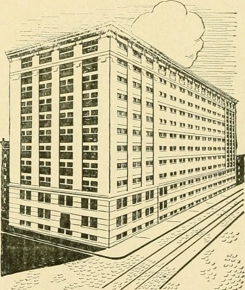 An illustration from Standard cotton mill practice and equipment, with classified buyer's index, 1918, leaf 182