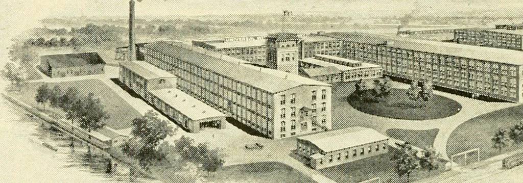 An illustration from Standard cotton mill practice and equipment, with classified buyer's index, 1918, leaf 121