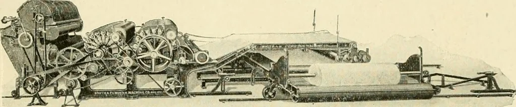 An illustration from Standard cotton mill practice and equipment, with classified buyer's index, 1918, leaf 122