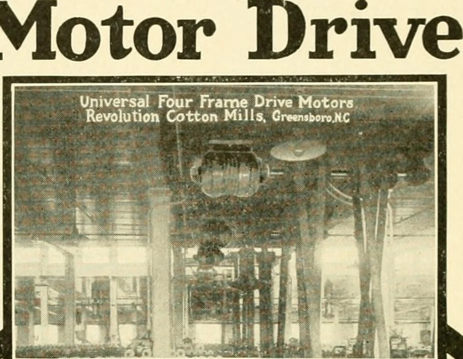 An illustration from Standard cotton mill practice and equipment, with classified buyer's index, 1918, leaf 165