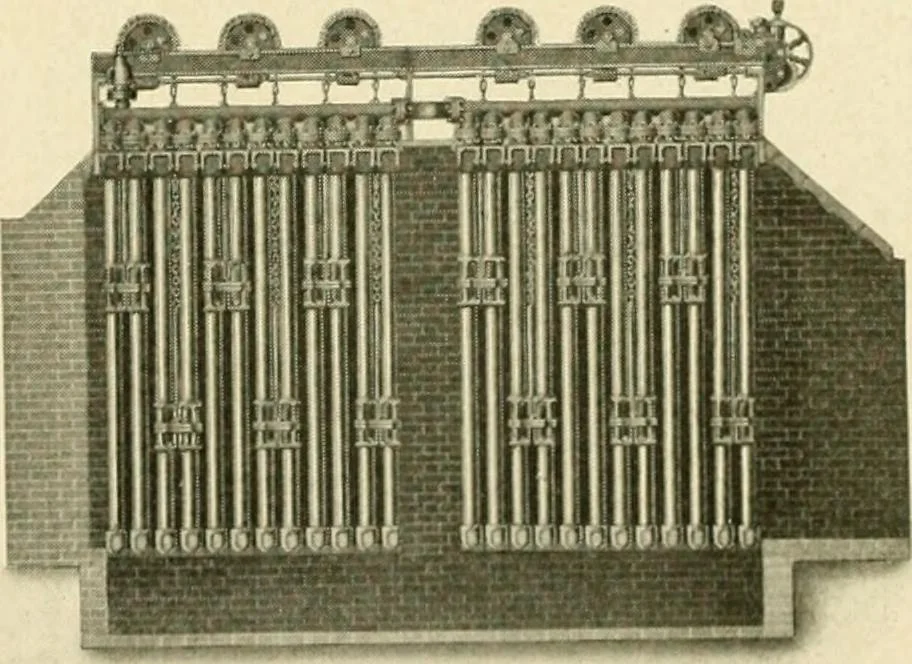 An illustration from Standard cotton mill practice and equipment, with classified buyer's index, 1918, leaf 172