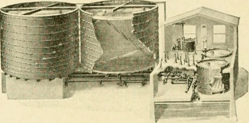 An illustration from Standard cotton mill practice and equipment, with classified buyer's index, 1918, leaf 178