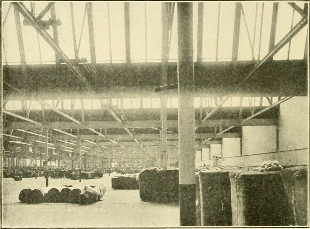 An illustration from Standard cotton mill practice and equipment, with classified buyer's index, 1918, leaf 181