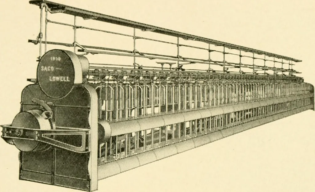 An illustration from Standard cotton mill practice and equipment, with classified buyer's index, 1918, leaf 130