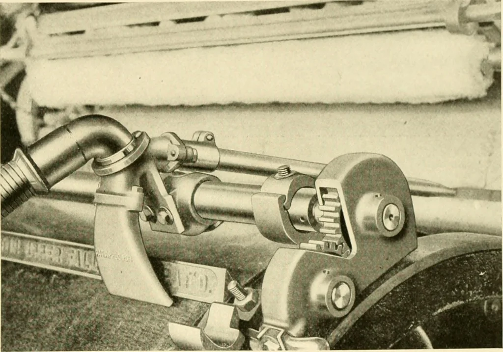 An illustration from Standard cotton mill practice and equipment, with classified buyer's index, 1918, leaf 132