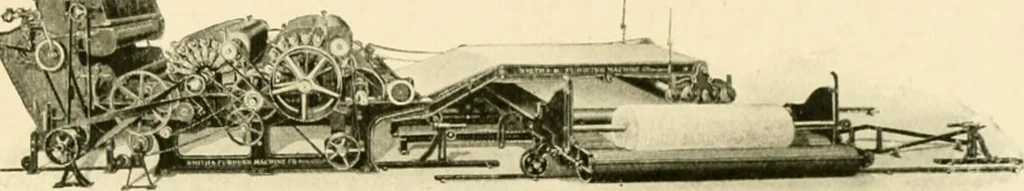 An illustration from Standard cotton mill practice and equipment, with classified buyer's index, 1918, leaf 134
