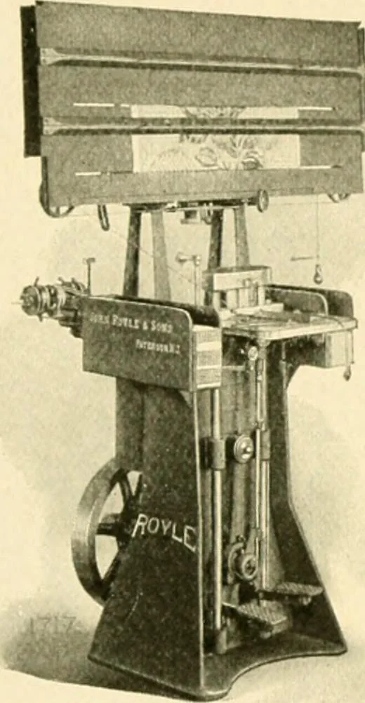 An illustration from Standard cotton mill practice and equipment, with classified buyer's index, 1918, leaf 142