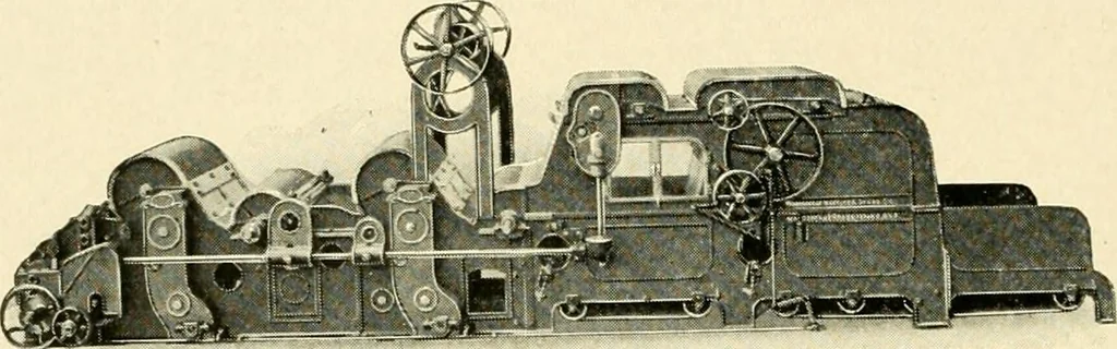 An illustration from Standard cotton mill practice and equipment, with classified buyer's index, 1918, leaf 151