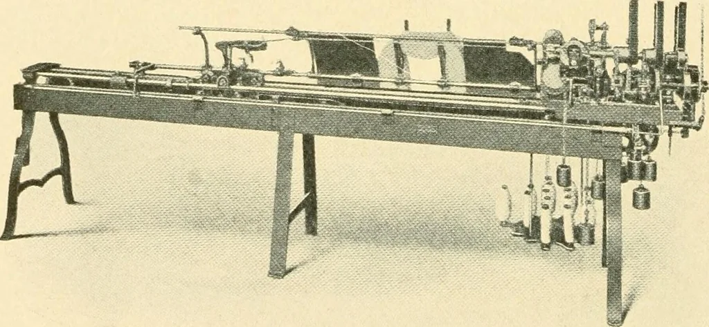 An illustration from Standard cotton mill practice and equipment, with classified buyer's index, 1918, leaf 153
