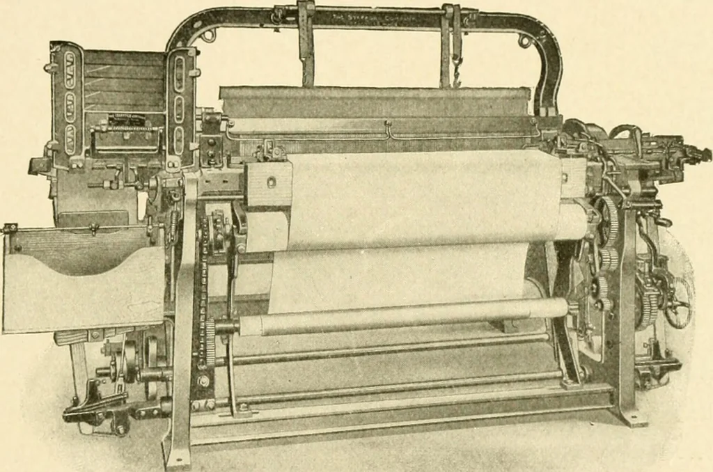 An illustration from Standard cotton mill practice and equipment, with classified buyer's index, 1918, leaf 156