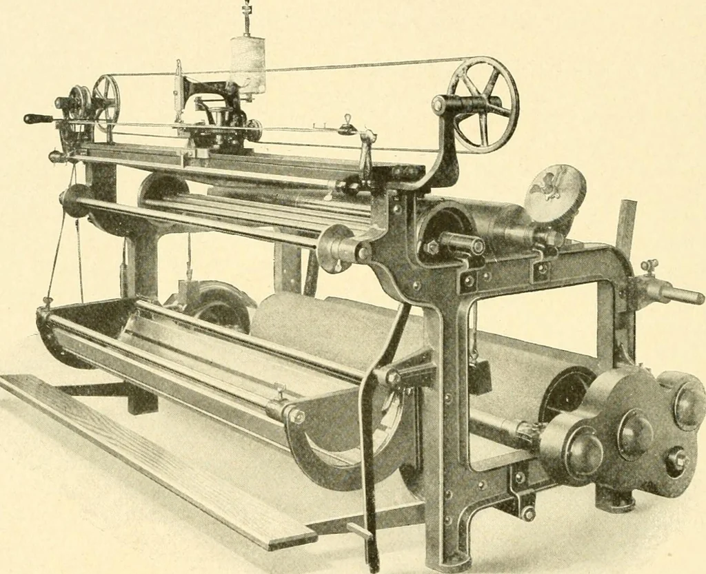 An illustration from Standard cotton mill practice and equipment, with classified buyer's index, 1918, leaf 159