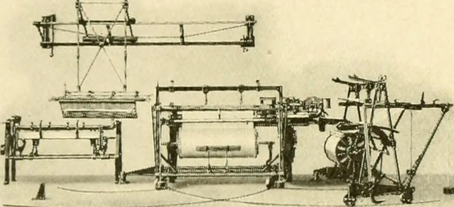An illustration from Standard cotton mill practice and equipment, with classified buyer's index, 1918, leaf 160