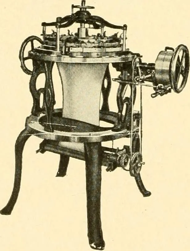 An illustration from Standard cotton mill practice and equipment, with classified buyer's index, 1918, leaf 161