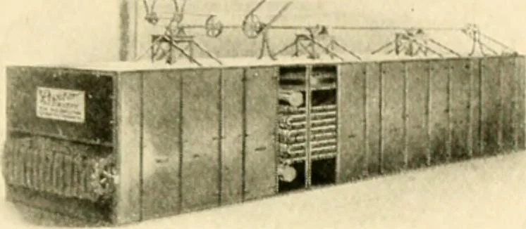 An illustration from Standard cotton mill practice and equipment, with classified buyer's index, 1918, leaf 166