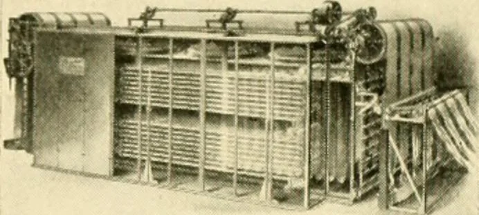 An illustration from Standard cotton mill practice and equipment, with classified buyer's index, 1918, leaf 166