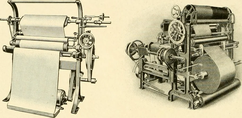 An illustration from Standard cotton mill practice and equipment, with classified buyer's index, 1918, leaf 167
