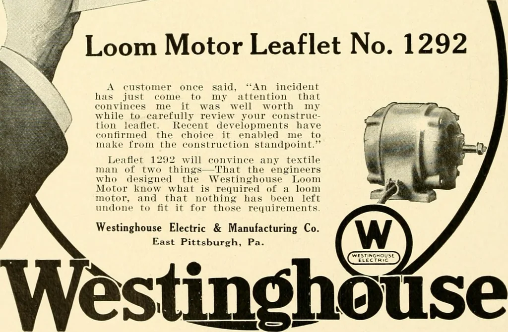 An illustration from Standard cotton mill practice and equipment, with classified buyer's index, 1918, leaf 187