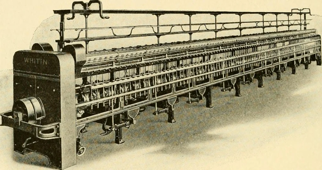 An illustration from Standard cotton mill practice and equipment, with classified buyer's index, 1918, leaf 187