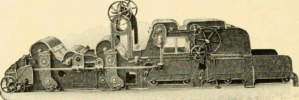 An illustration from Standard cotton mill practice and equipment, with classified buyer's index, 1918, leaf 191