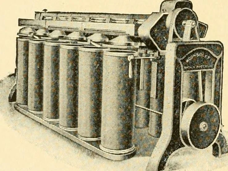 An illustration from Standard cotton mill practice and equipment, with classified buyer's index, 1918, leaf 191