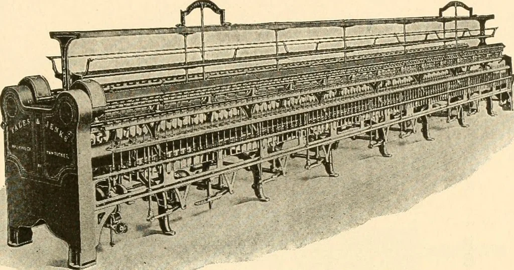 An illustration from Standard cotton mill practice and equipment, with classified buyer's index, 1918, leaf 192