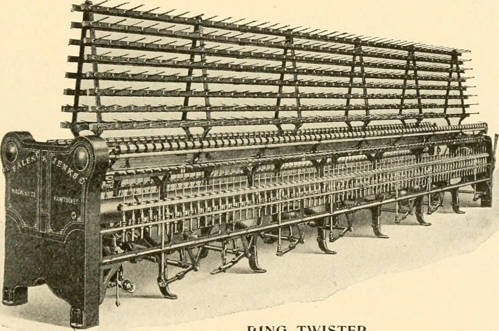 An illustration from Standard cotton mill practice and equipment, with classified buyer's index, 1918, leaf 192