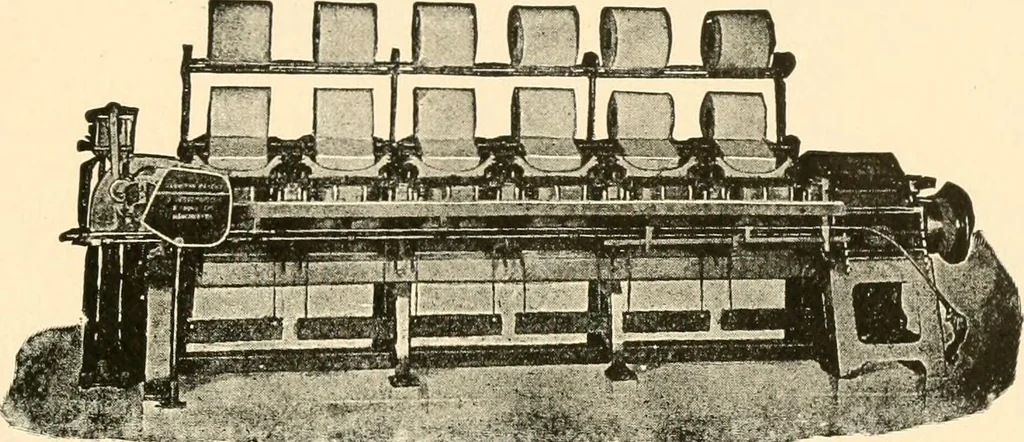 An illustration from Standard cotton mill practice and equipment, with classified buyer's index, 1918, leaf 196