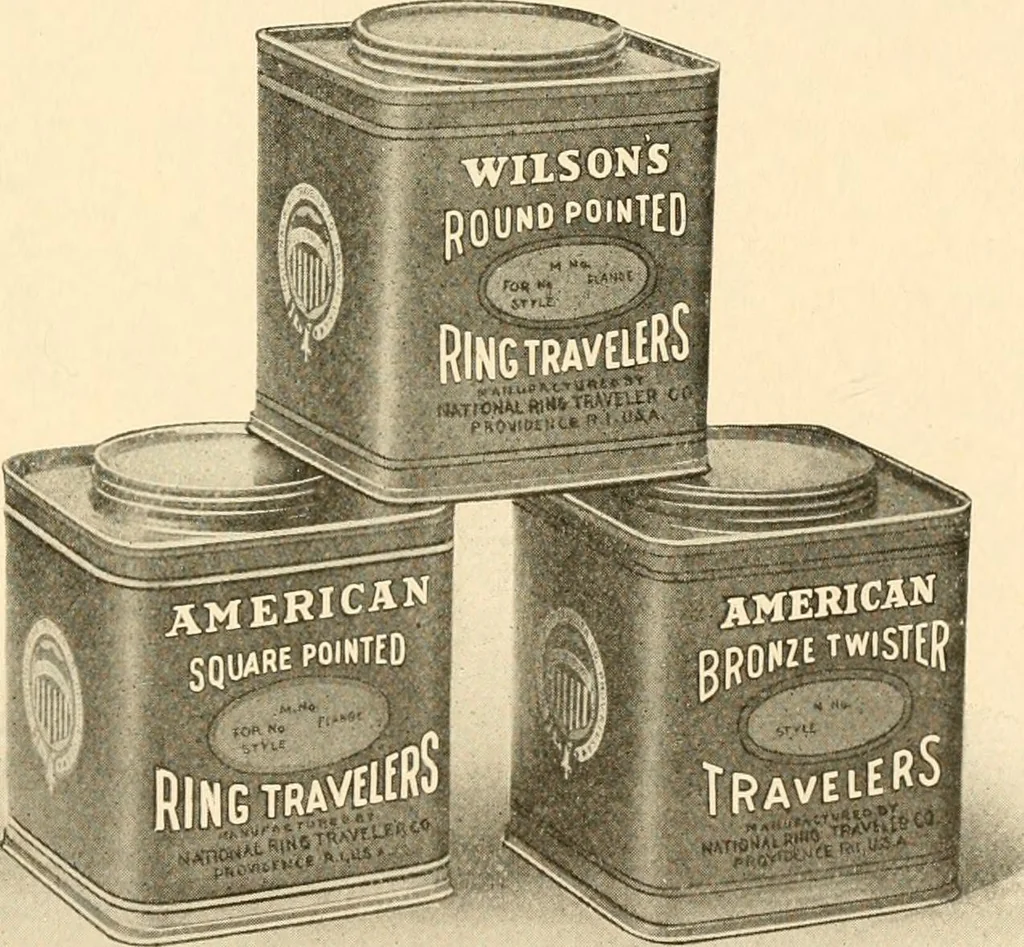 An illustration from Standard cotton mill practice and equipment, with classified buyer's index, 1918, leaf 204