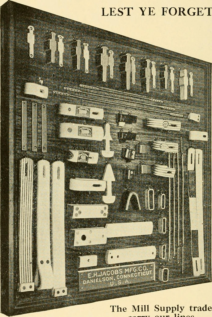 An illustration from Standard cotton mill practice and equipment, with classified buyer's index, 1918, leaf 221