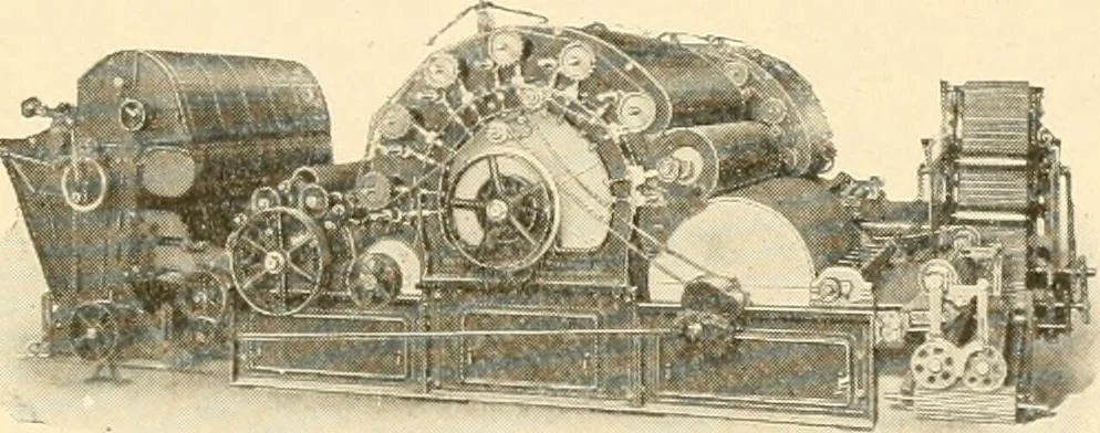 An illustration from Standard cotton mill practice and equipment, with classified buyer's index, 1918, leaf 224