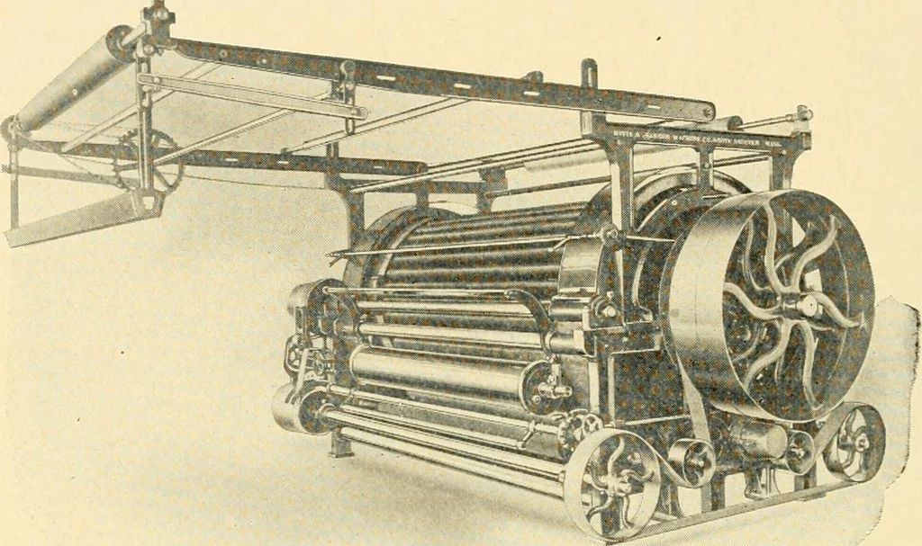 An illustration from Standard cotton mill practice and equipment, with classified buyer's index, 1918, leaf 229