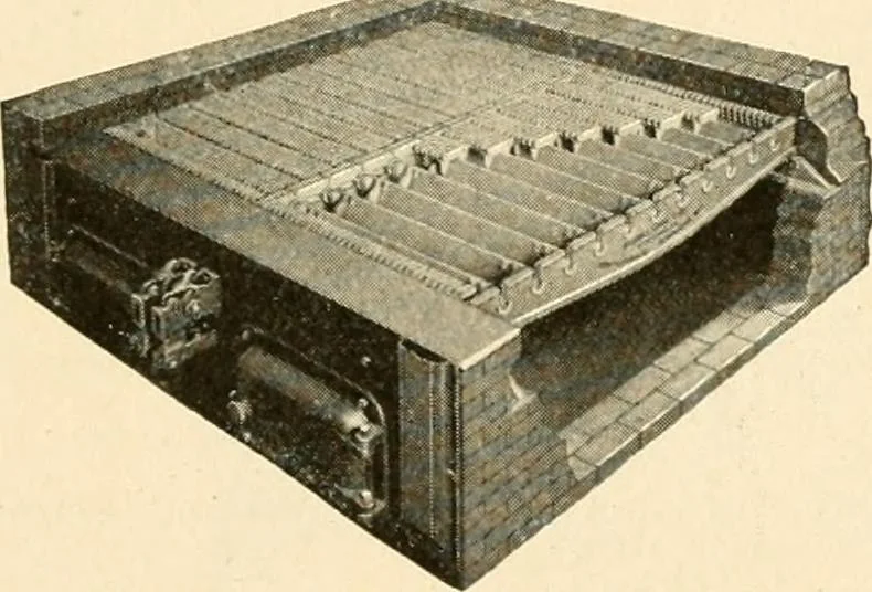 An illustration from Standard cotton mill practice and equipment, with classified buyer's index, 1918, leaf 250