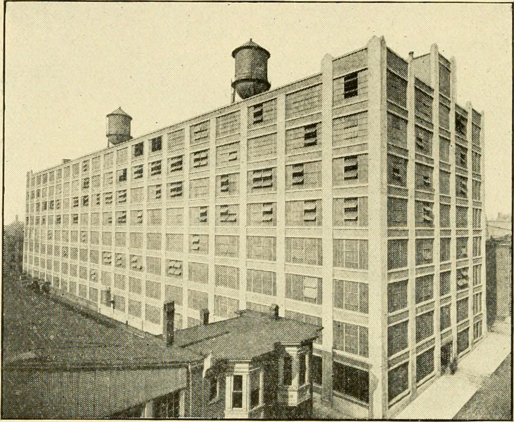 An illustration from Standard cotton mill practice and equipment, with classified buyer's index, 1918, leaf 279